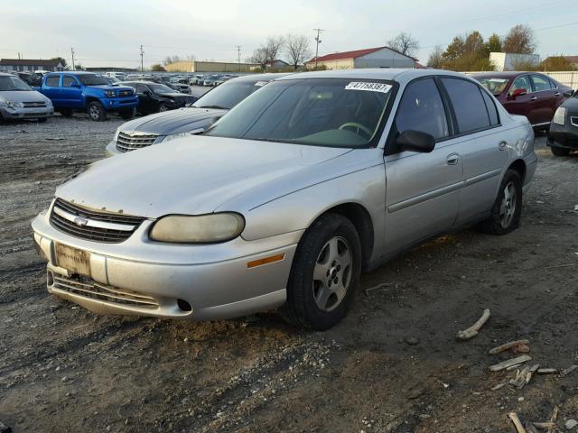 1G1ND52JX3M694084 - 2003 CHEVROLET MALIBU SILVER photo 2