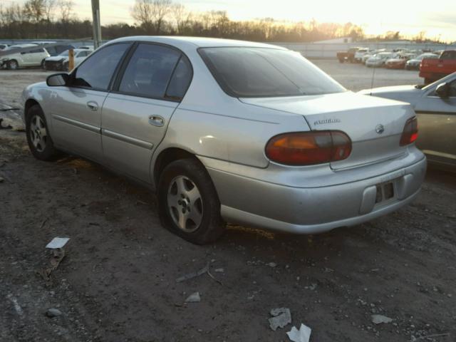 1G1ND52JX3M694084 - 2003 CHEVROLET MALIBU SILVER photo 3