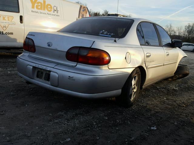 1G1ND52JX3M694084 - 2003 CHEVROLET MALIBU SILVER photo 4