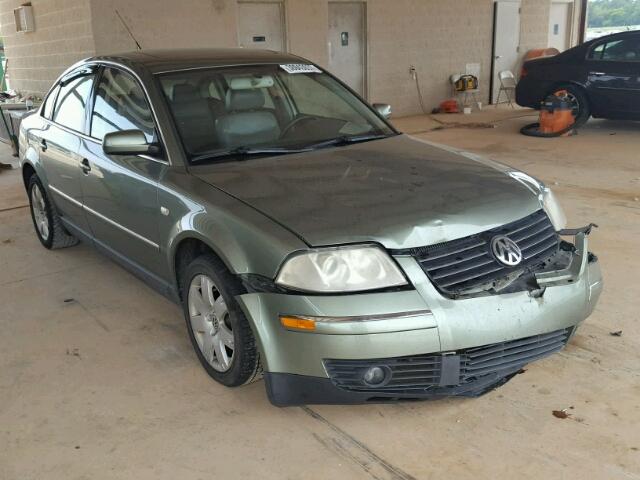 WVWRH63B23P273226 - 2003 VOLKSWAGEN PASSAT GLX GREEN photo 1