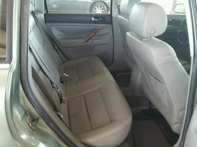 WVWRH63B23P273226 - 2003 VOLKSWAGEN PASSAT GLX GREEN photo 6