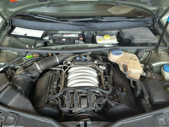 WVWRH63B23P273226 - 2003 VOLKSWAGEN PASSAT GLX GREEN photo 7