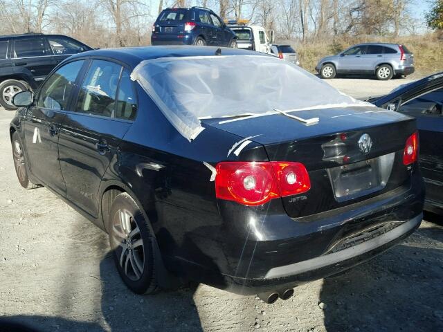 3VWHG71K67M012276 - 2007 VOLKSWAGEN JETTA 2.5 BLACK photo 3