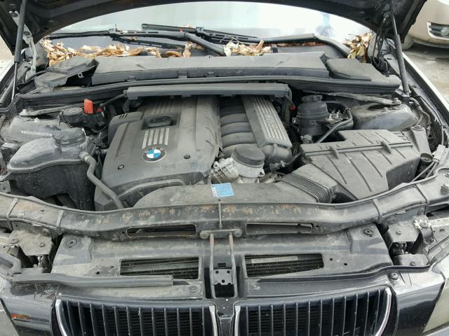 WBAVA33598KX87734 - 2008 BMW 328 I BLACK photo 7