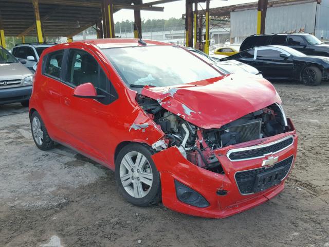 KL8CB6S9XEC541514 - 2014 CHEVROLET SPARK LS RED photo 1