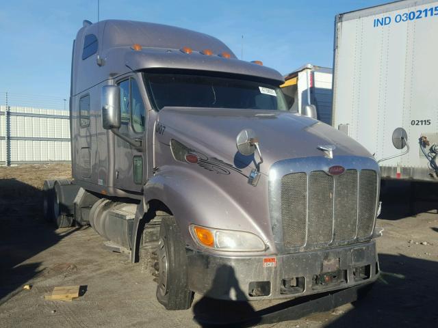 1XP7D49X09D784288 - 2009 PETERBILT 387 SILVER photo 1