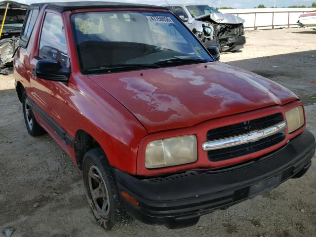 2CNBE18C6Y6907462 - 2000 CHEVROLET TRACKER RED photo 1