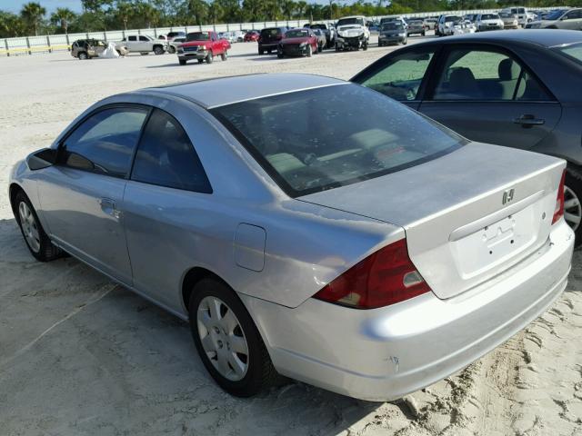 1HGEM22962L088640 - 2002 HONDA CIVIC EX SILVER photo 3