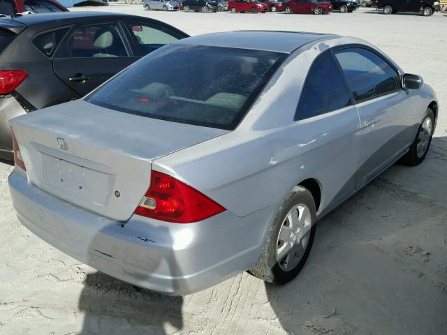 1HGEM22962L088640 - 2002 HONDA CIVIC EX SILVER photo 4