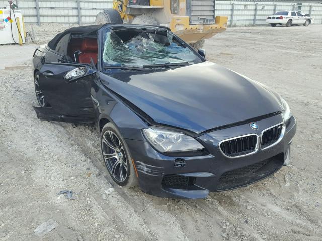 WBSLZ9C5XED651076 - 2014 BMW M6 GRAY photo 1