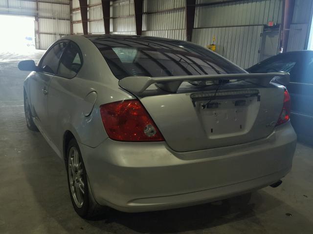 JTKDE177360133414 - 2006 TOYOTA SCION TC 银色 照片 3