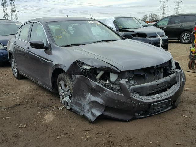 1HGCP2F42BA071276 - 2011 HONDA ACCORD LXP GRAY photo 1