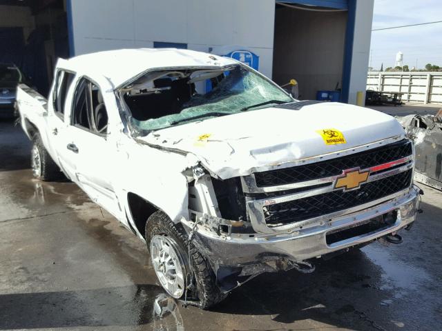 1GC1KXC89EF146359 - 2014 CHEVROLET SILVERADO WHITE photo 1