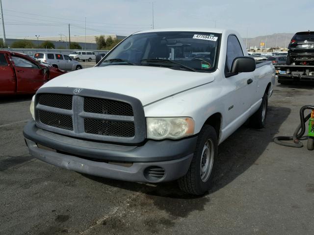 1D7HA16K04J218816 - 2004 DODGE RAM 1500 S WHITE photo 2