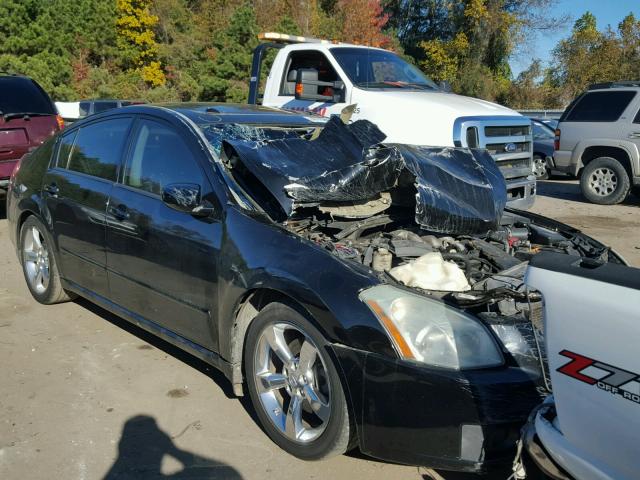 1N4BA41E98C820438 - 2008 NISSAN MAXIMA SE BLACK photo 1