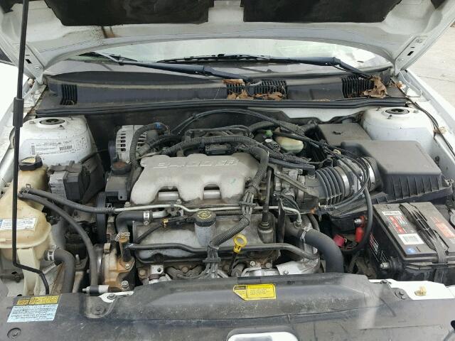 1G2NF52E51M637751 - 2001 PONTIAC GRAND AM S WHITE photo 7