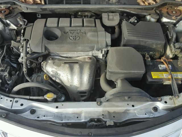 4T1BF3EK1BU211038 - 2011 TOYOTA CAMRY BASE SILVER photo 7