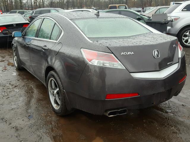 19UUA9F21AA001666 - 2010 ACURA TL CHARCOAL photo 3