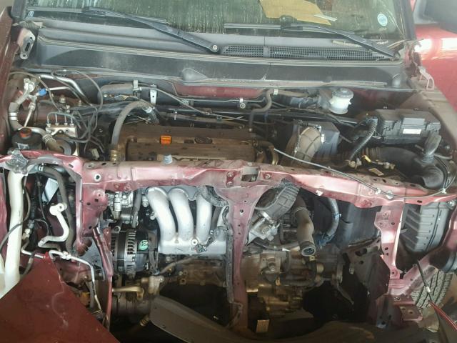 5J6YH28788L001121 - 2008 HONDA ELEMENT EX BURGUNDY photo 7