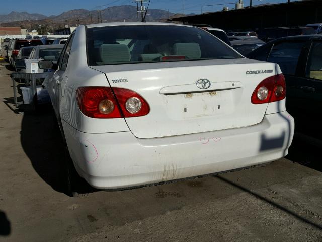 1NXBR32E98Z952357 - 2008 TOYOTA COROLLA CE WHITE photo 3