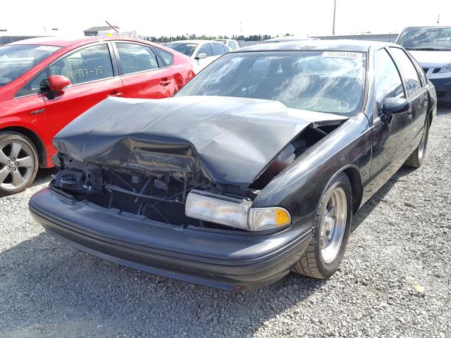 1G1BN52P9RR147324 - 1994 CHEVROLET CAPRICE CL 黑色 照片 2