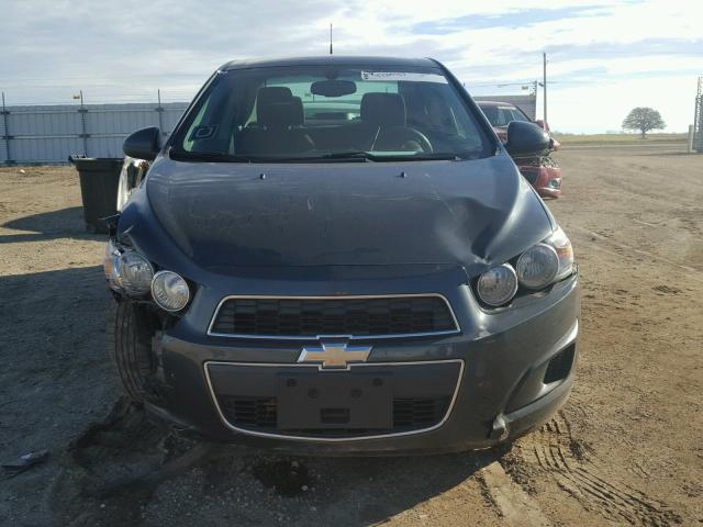 1G1JC5SH0E4190905 - 2014 CHEVROLET SONIC LT CHARCOAL photo 9