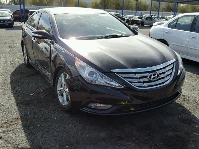 5NPEC4AC5BH172415 - 2011 HYUNDAI SONATA SE BLACK photo 1