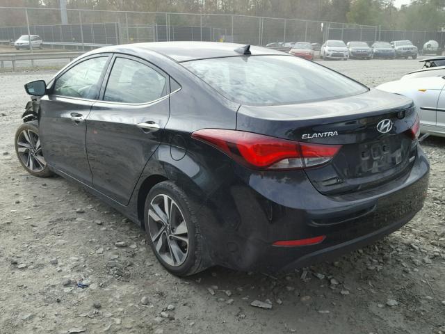 5NPDH4AE1GH659245 - 2016 HYUNDAI ELANTRA SE BLACK photo 3