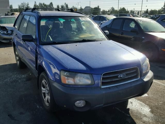 JF1SG63603H762067 - 2003 SUBARU FORESTER 2 BLUE photo 1