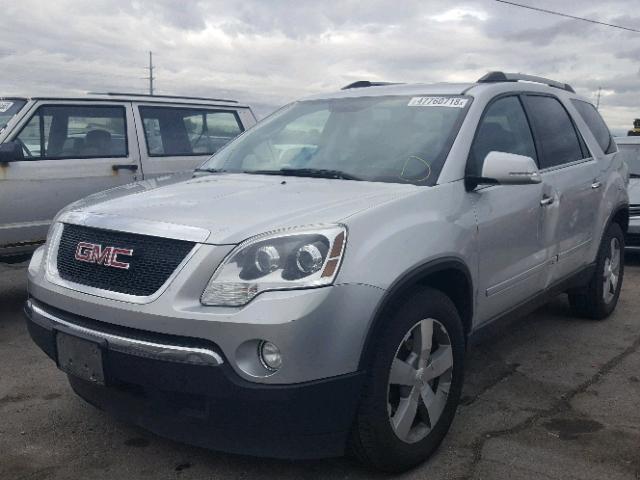 1GKKVRED1CJ105305 - 2012 GMC ACADIA SLT 银色 照片 2