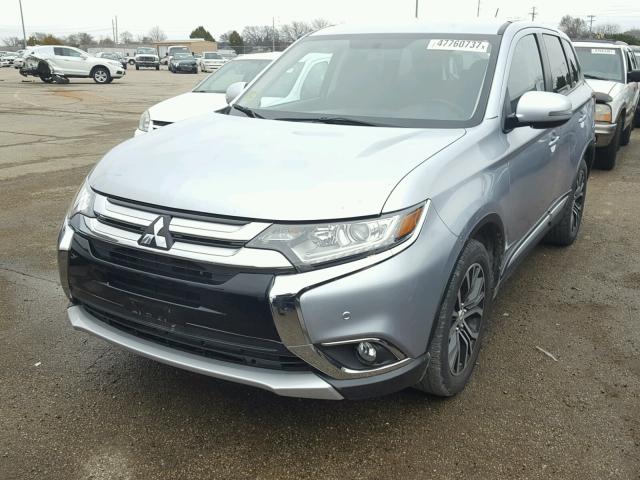 JA4AZ3A33GZ016505 - 2016 MITSUBISHI OUTLANDER GRAY photo 2