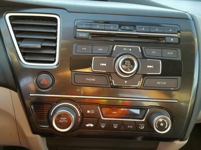 19XFB2F88DE287534 - 2013 HONDA CIVIC EX Mavi foto 9