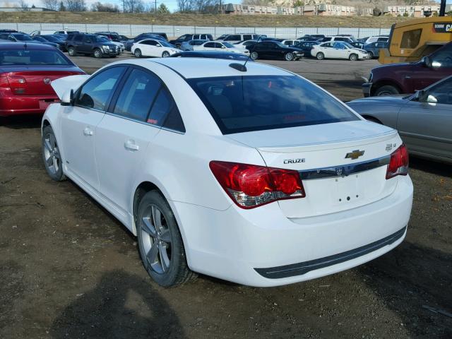 1G1PE5SB1F7102749 - 2015 CHEVROLET CRUZE LT WHITE photo 3