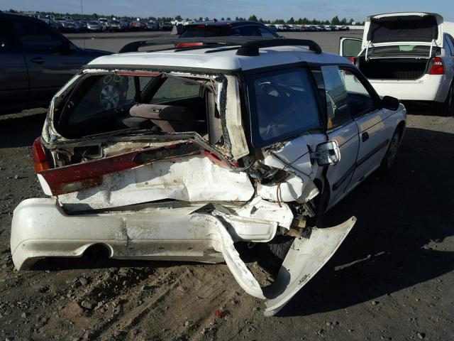 4S3BK4250T6313215 - 1996 SUBARU LEGACY BRI WHITE photo 4