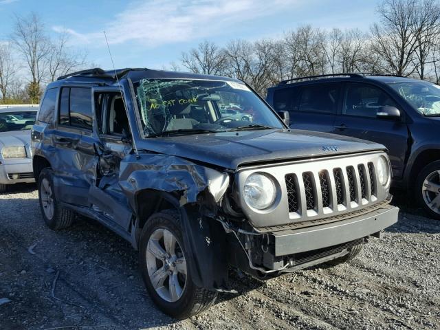 1C4NJRBB4DD279859 - 2013 JEEP PATRIOT SP GRAY photo 1