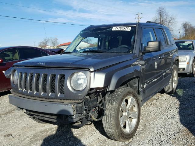 1C4NJRBB4DD279859 - 2013 JEEP PATRIOT SP GRAY photo 2