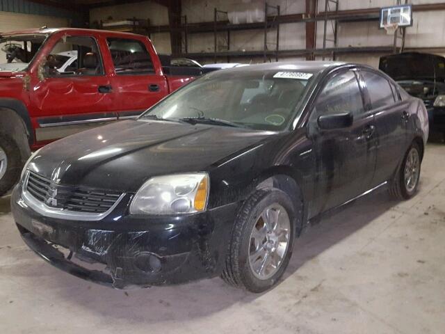 4A3AB36F47E047778 - 2007 MITSUBISHI GALANT ES BLACK photo 2