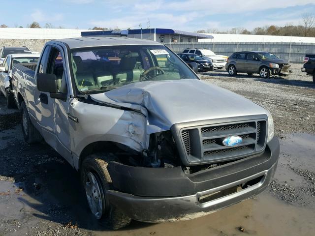 1FTRF12278KE34779 - 2008 FORD F150 SILVER photo 1