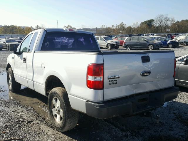 1FTRF12278KE34779 - 2008 FORD F150 SILVER photo 3