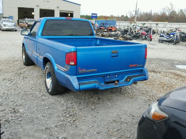 1GTCS1448R8504014 - 1994 GMC SONOMA BLUE photo 3