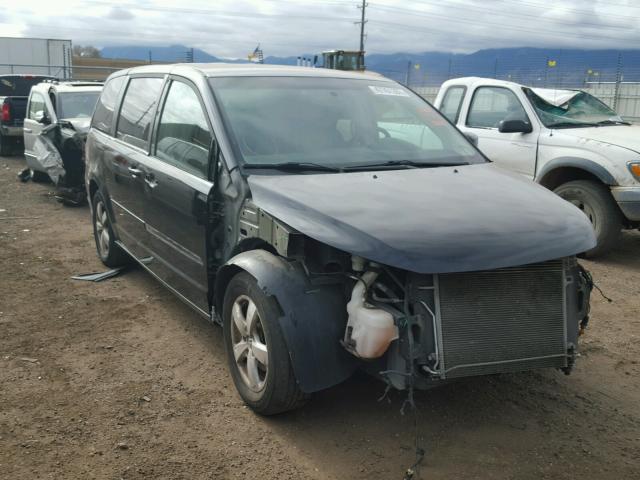 2V4RW3D15AR407691 - 2010 VOLKSWAGEN ROUTAN SE BLACK photo 1