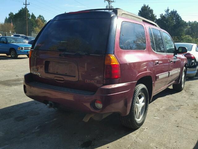 1GKET16S726104534 - 2002 GMC ENVOY XL RED photo 4