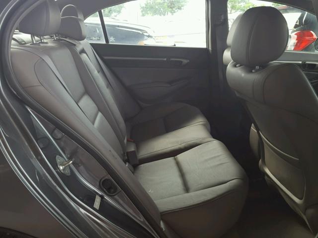 2HGFA16929H311927 - 2009 HONDA CIVIC EXL გრაფიტი ფოტო 6