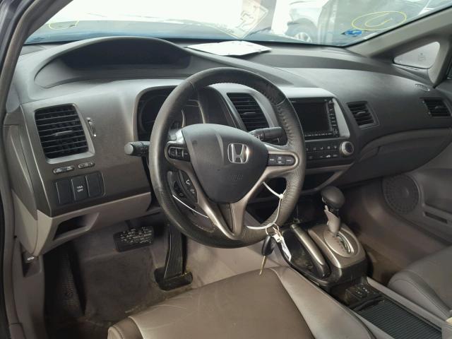 2HGFA16929H311927 - 2009 HONDA CIVIC EXL გრაფიტი ფოტო 9