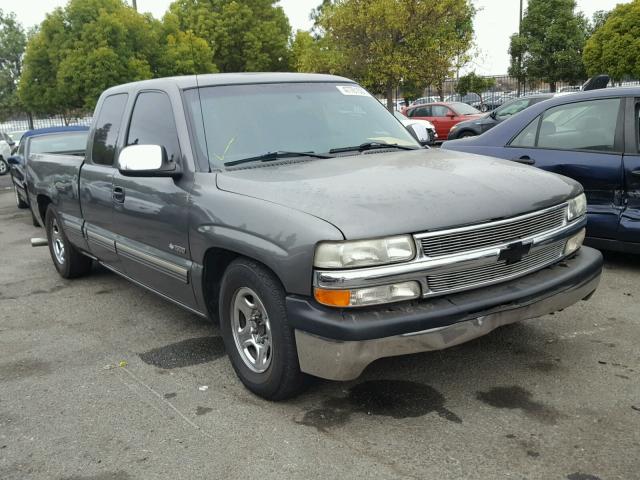 2GCEC19T911223210 - 2001 CHEVROLET SILVERADO GRAY photo 1