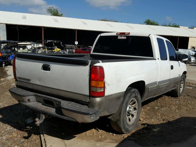 2GCEC19T2X1142879 - 1999 CHEVROLET SILVERADO WHITE photo 4