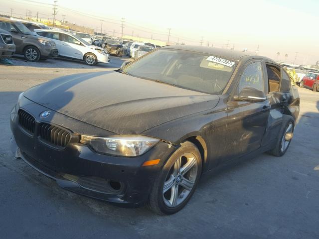 WBA3B1C5XEP680845 - 2014 BMW 320 I BLACK photo 2