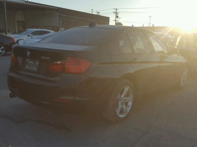 WBA3B1C5XEP680845 - 2014 BMW 320 I BLACK photo 4