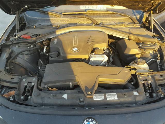 WBA3B1C5XEP680845 - 2014 BMW 320 I BLACK photo 7