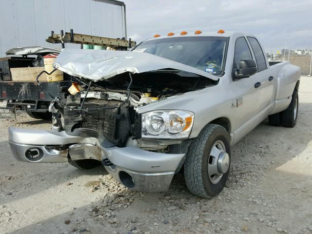 3D7ML48L29G553746 - 2009 DODGE RAM 3500 SILVER photo 2